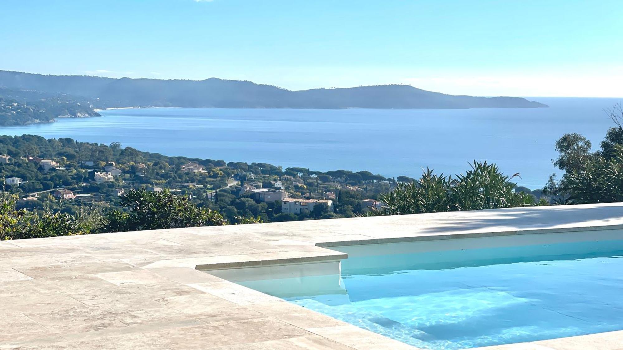 Villa Cacharelle Vue Mer Piscine キャバレール・シュル・メール エクステリア 写真