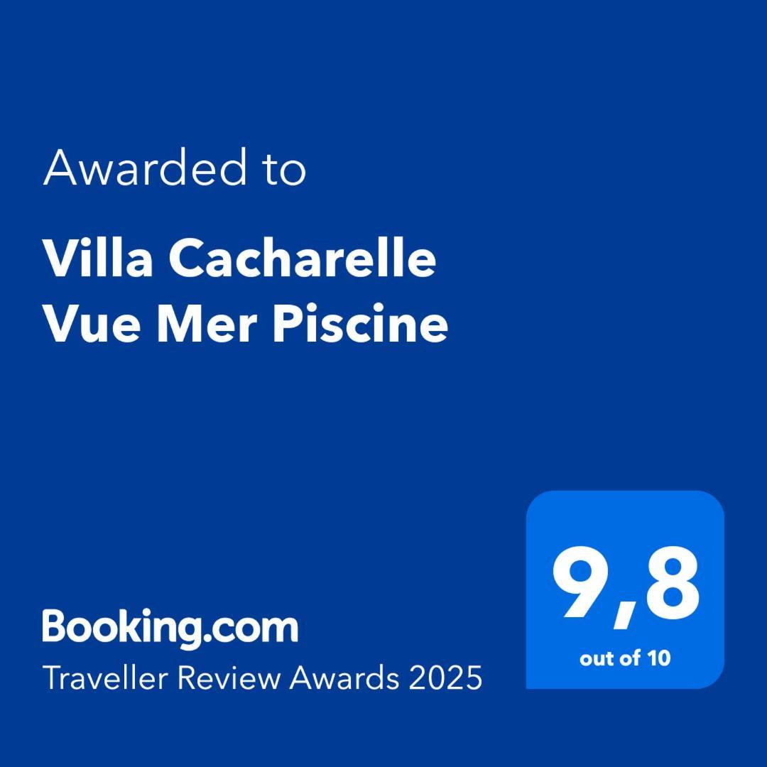 Villa Cacharelle Vue Mer Piscine キャバレール・シュル・メール エクステリア 写真