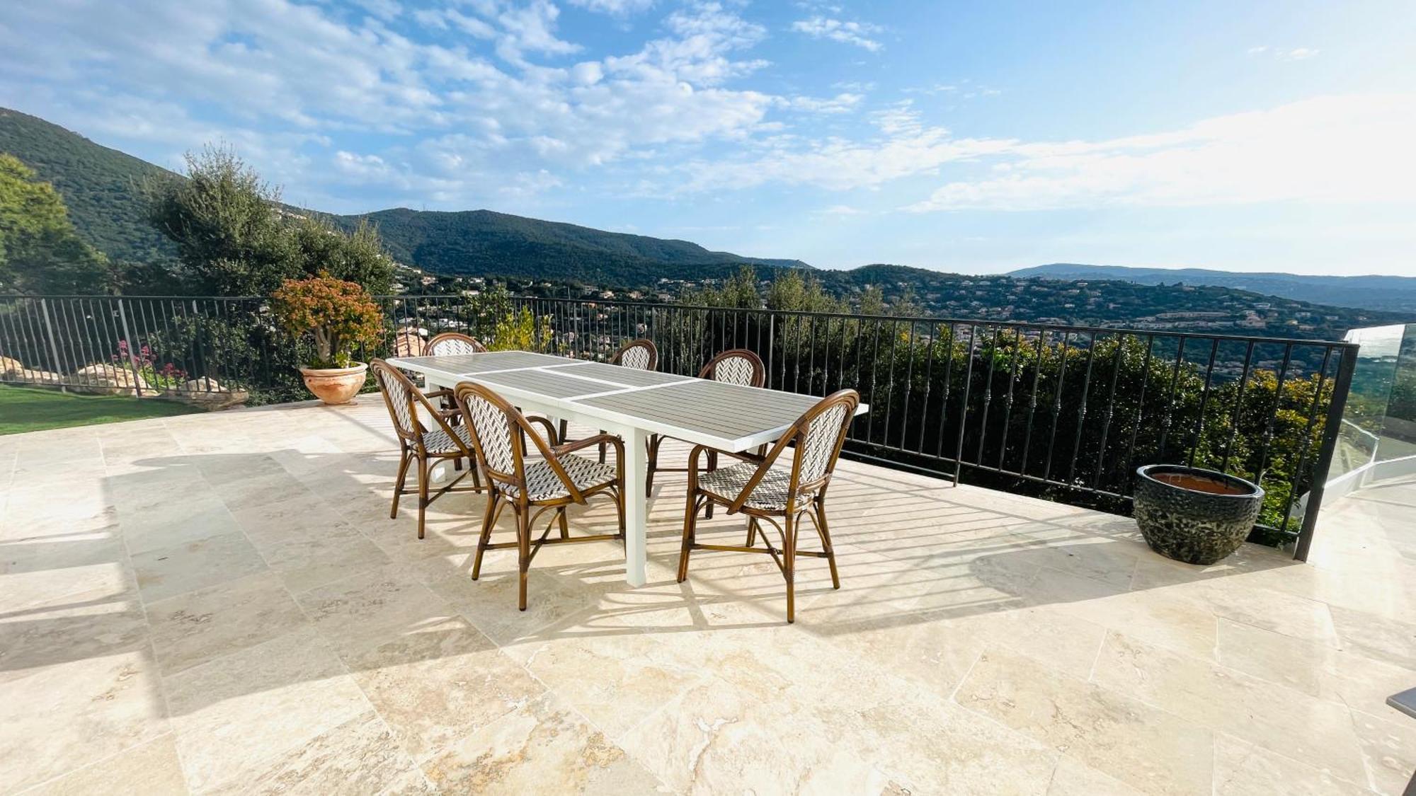 Villa Cacharelle Vue Mer Piscine キャバレール・シュル・メール エクステリア 写真